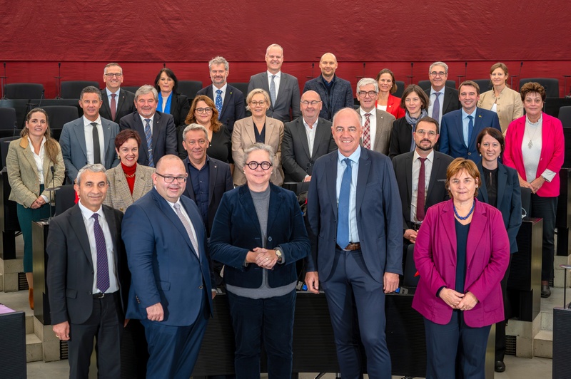 Gruppenfoto der Mitglieder der EDK