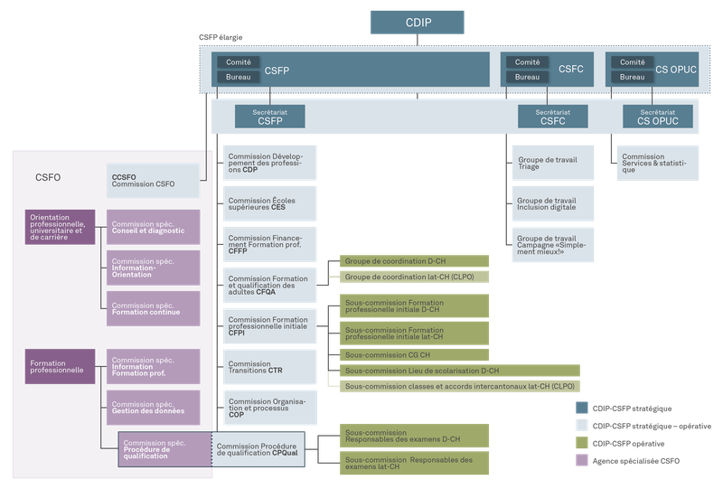 Organigramme CSFP