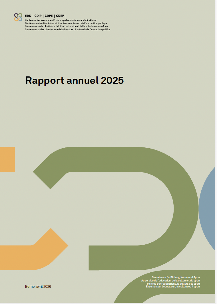 Rapport annuel CDIP 2025