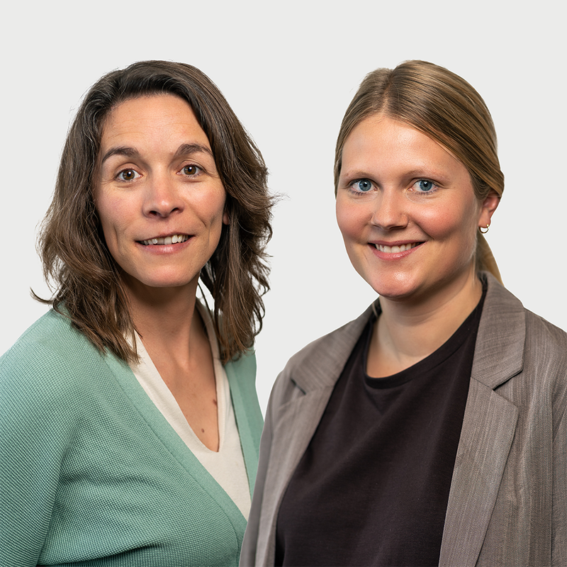 Portrait de Livia Schwestermann et Daniela Müller